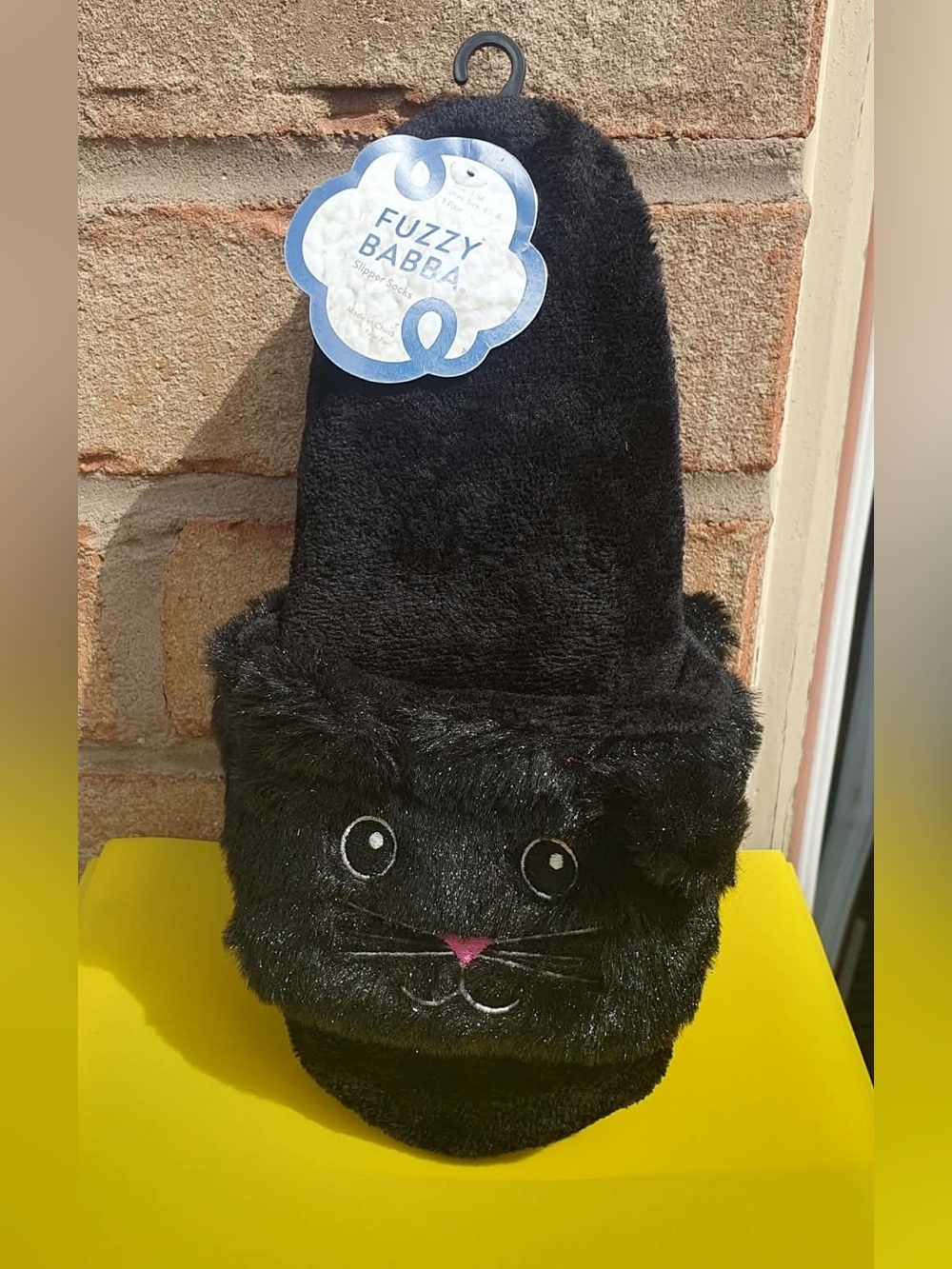🐈⬛ Black Cat Plush Slipper for Pets